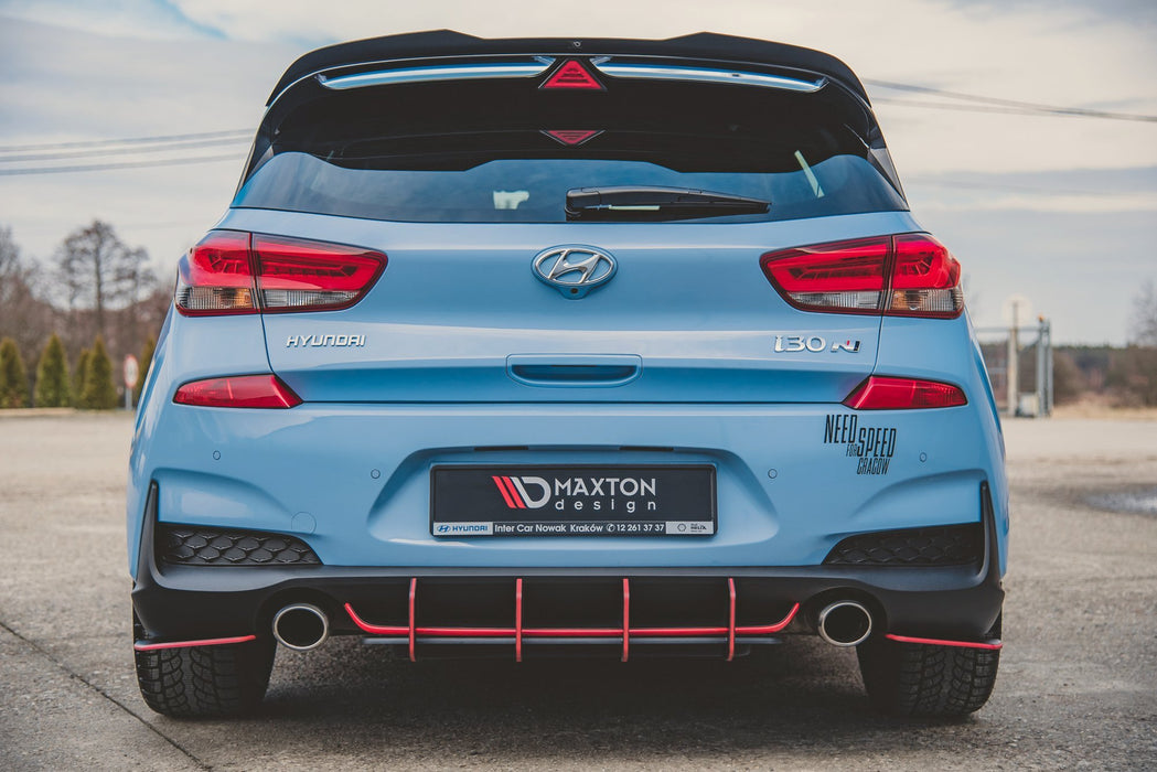 Maxton Design Street Pro Rear Side Splitters Hyundai I30 N Mk3 Hatchback
