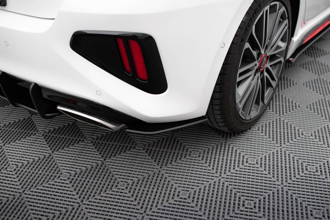 Maxton Design Street Pro Rear Side Splitters  Kia Ceed GT Mk3
