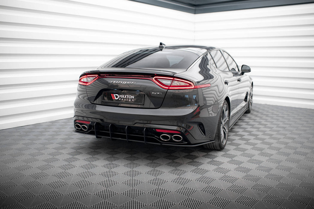 Maxton Design Street Pro Rear Side Splitters Kia Stinger GT / GT-Line  Mk1