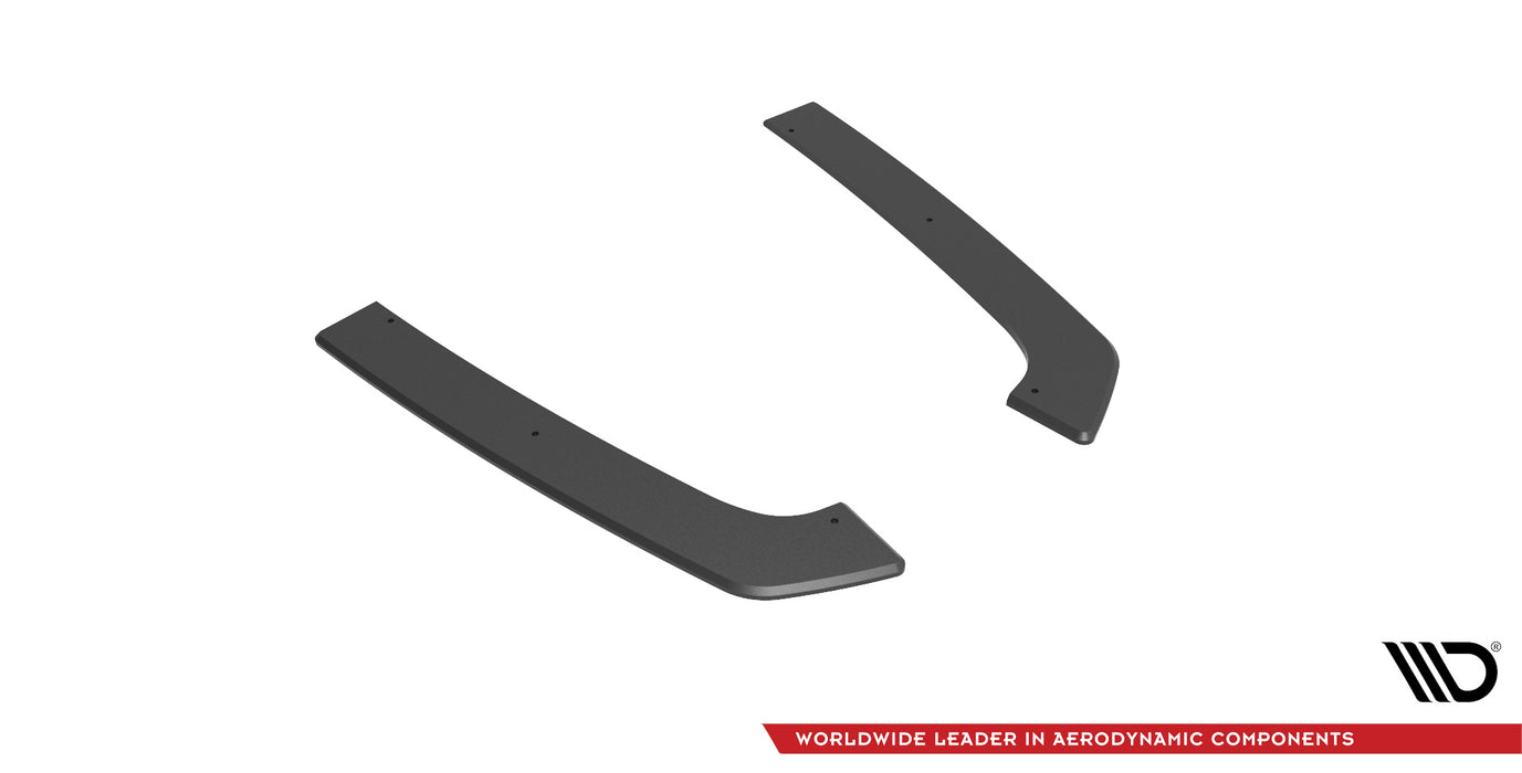 Maxton Design Street Pro Rear Side Splitters Lexus GS F Mk4 Facelift