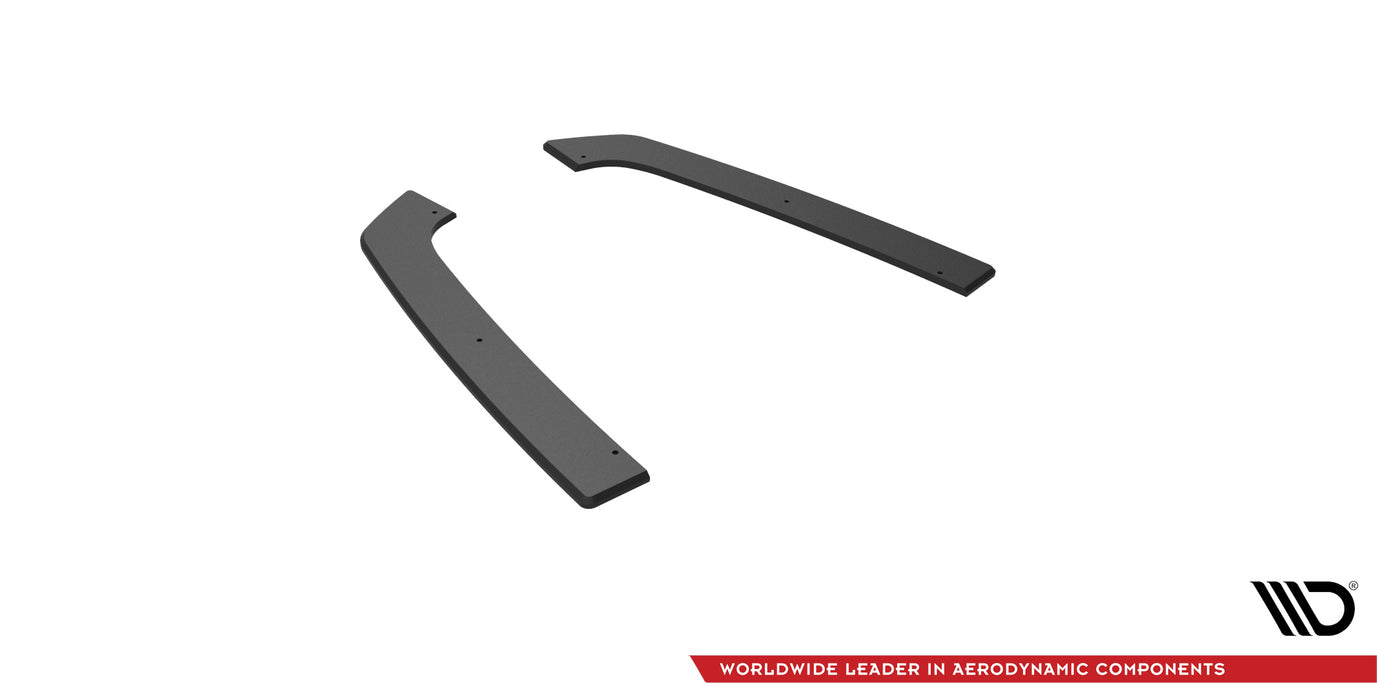 Maxton Design Street Pro Rear Side Splitters Lexus GS F Mk4 Facelift
