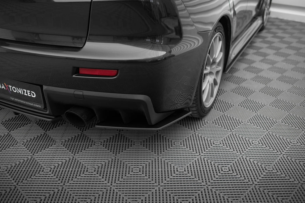 Maxton Design Street Pro Rear Side Splitters  Mitsubishi Lancer EVO X