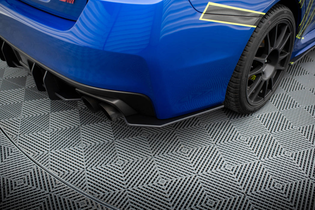Maxton Design Street Pro Rear Side Splitters  Subaru WRX STI Mk1