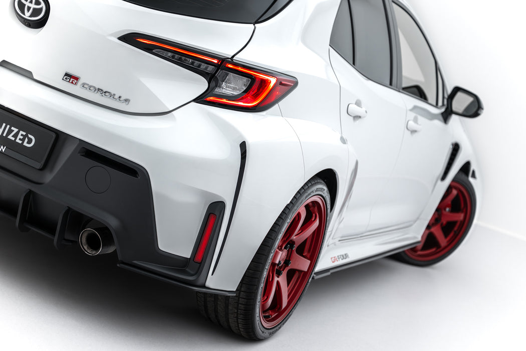 Maxton Design Street Pro Rear Side Splitters Toyota GR Corolla Mk12