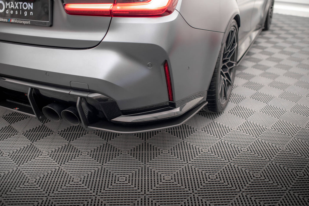 Maxton Design Street Pro Rear Side Splitters V.1 BMW M3 G80