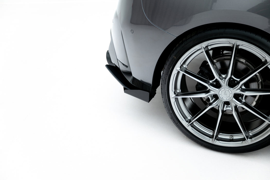 Maxton Design Street Pro Rear Side Splitters V.1 + Flaps BMW M135i F70