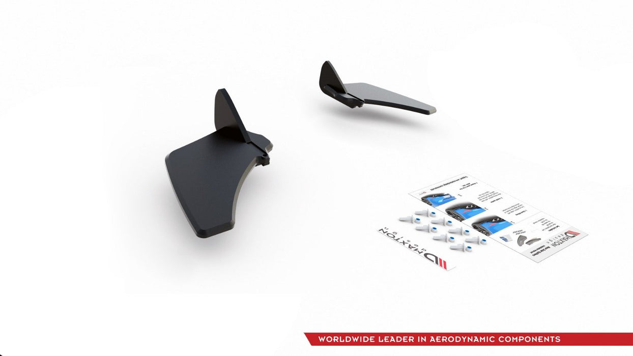 Maxton Design Street Pro Rear Side Splitters V.1 VW Golf 7 GTI