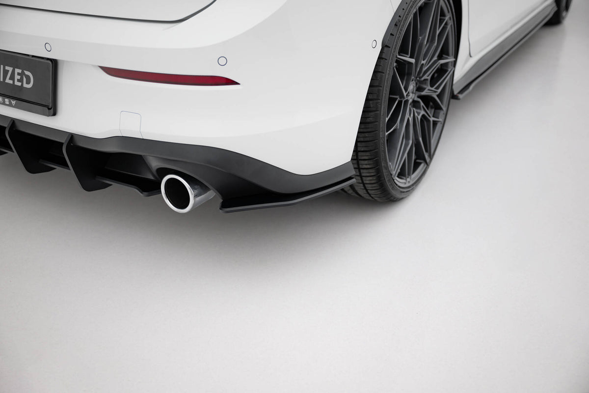 Buy Maxton Design Street Pro Rear Side Splitters V.1 Volkswagen Golf ...