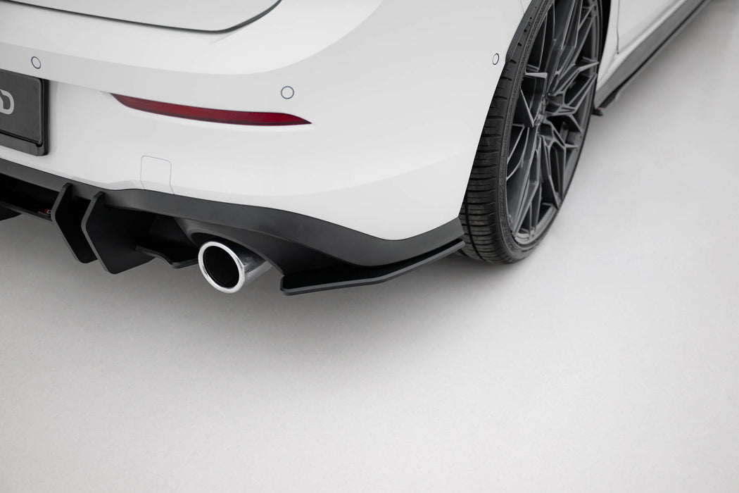 Maxton Design Street Pro Rear Side Splitters V.1 Volkswagen Golf GTI / GTE / R-Line Mk8