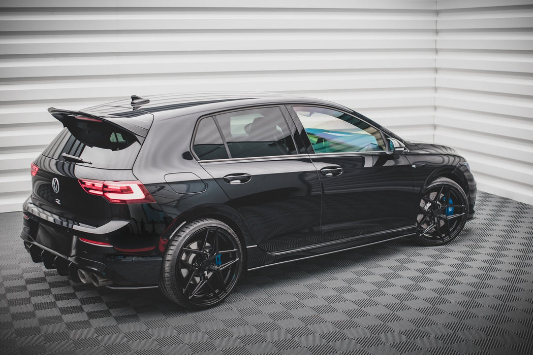 Maxton Design Street Pro Rear Side Splitters V.1 Volkswagen Golf R Mk8 / Mk8 Facelift