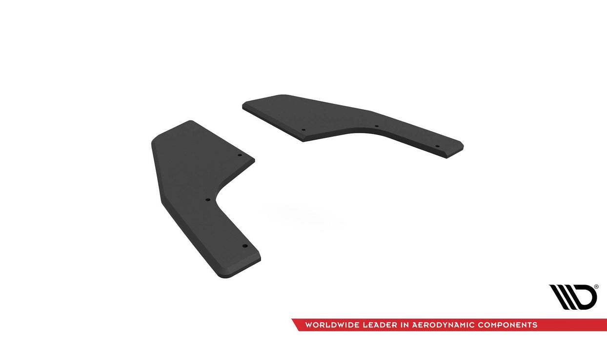 Maxton Design Street Pro Rear Side Splitters V.1 Volkswagen Golf R Mk8 / Mk8 Facelift