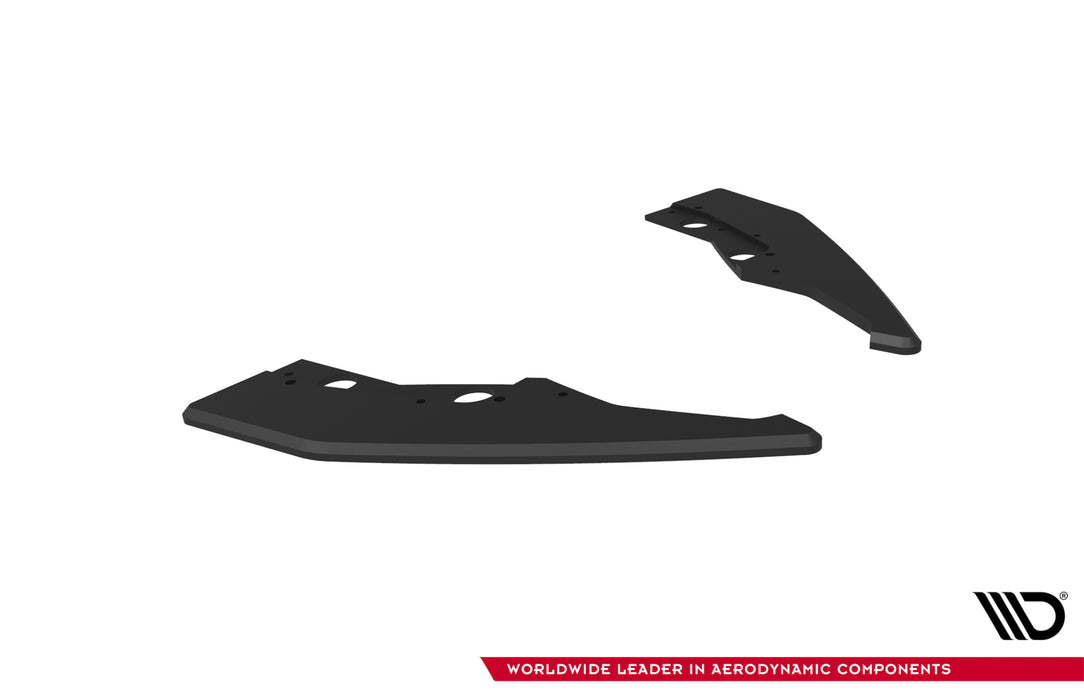 Maxton Design Street Pro Rear Side Splitters V.2 BMW 1 M-Pack F70