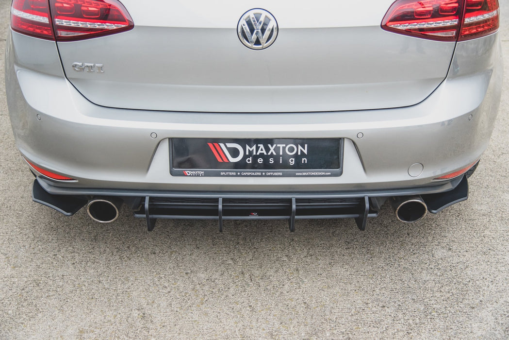 Maxton Design Street Pro Rear Side Splitters V.2 VW Golf 7 GTI