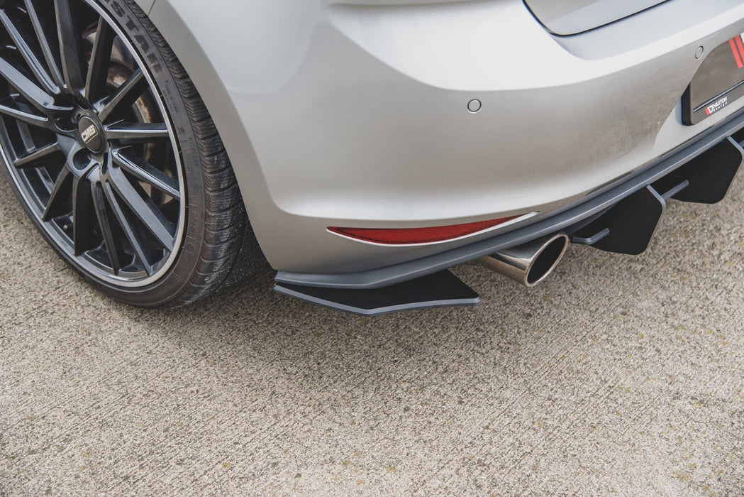 Maxton Design Street Pro Rear Side Splitters V.2 VW Golf 7 GTI
