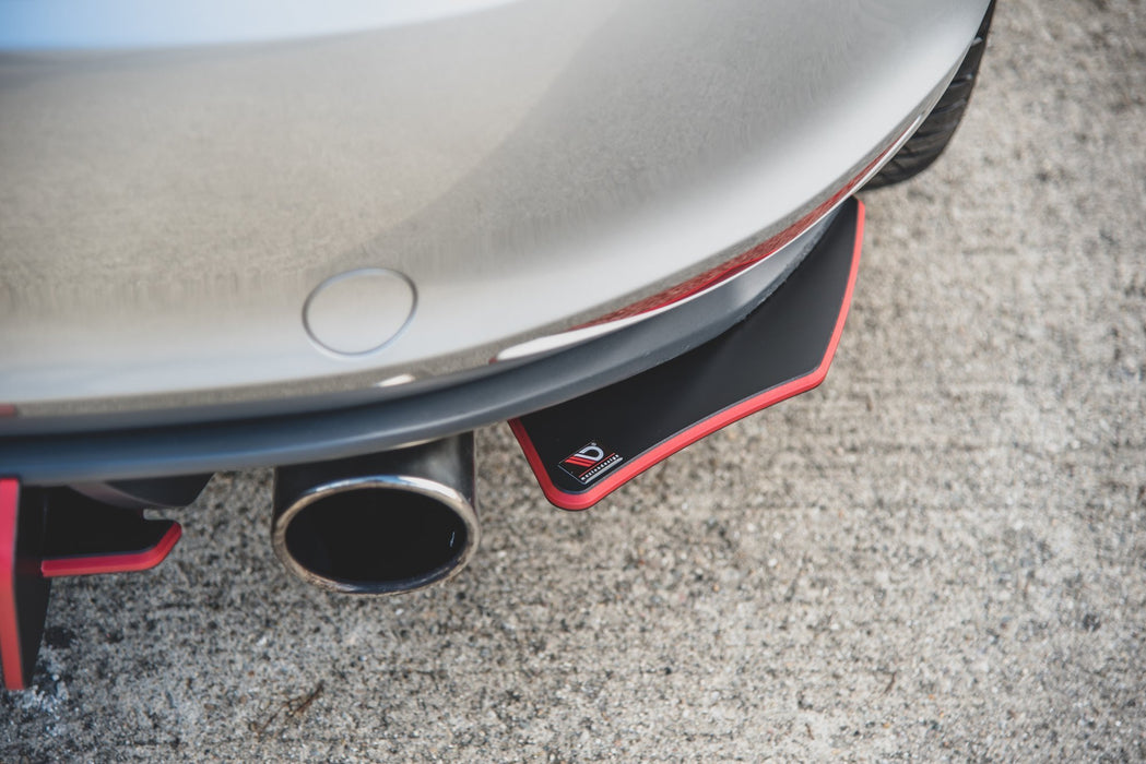 Maxton Design Street Pro Rear Side Splitters V.2 VW Golf 7 GTI