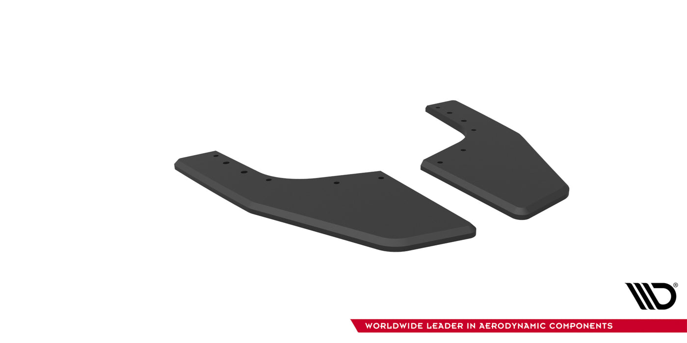 Maxton Design Street Pro Rear Side Splitters V.2 Volkswagen Golf R Mk8 / Mk8 Facelift