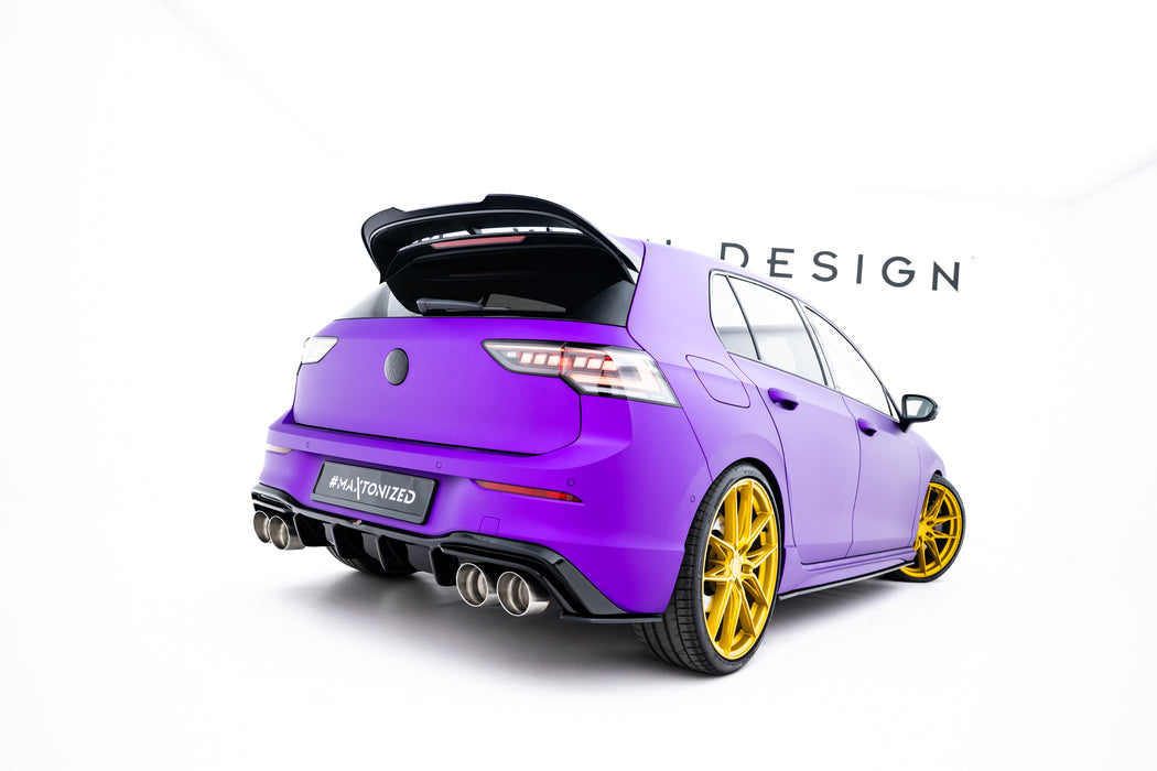Maxton Design Street Pro Rear Side Splitters V.2 Volkswagen Golf R Mk8 / Mk8 Facelift