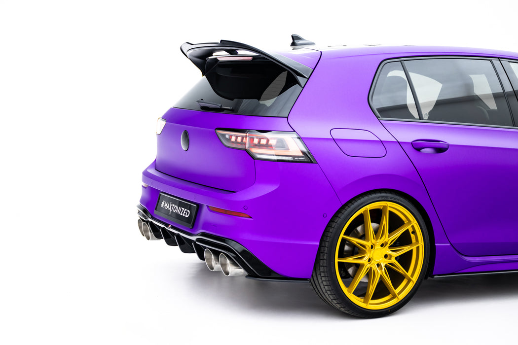 Maxton Design Street Pro Rear Side Splitters V.2 Volkswagen Golf R Mk8 / Mk8 Facelift