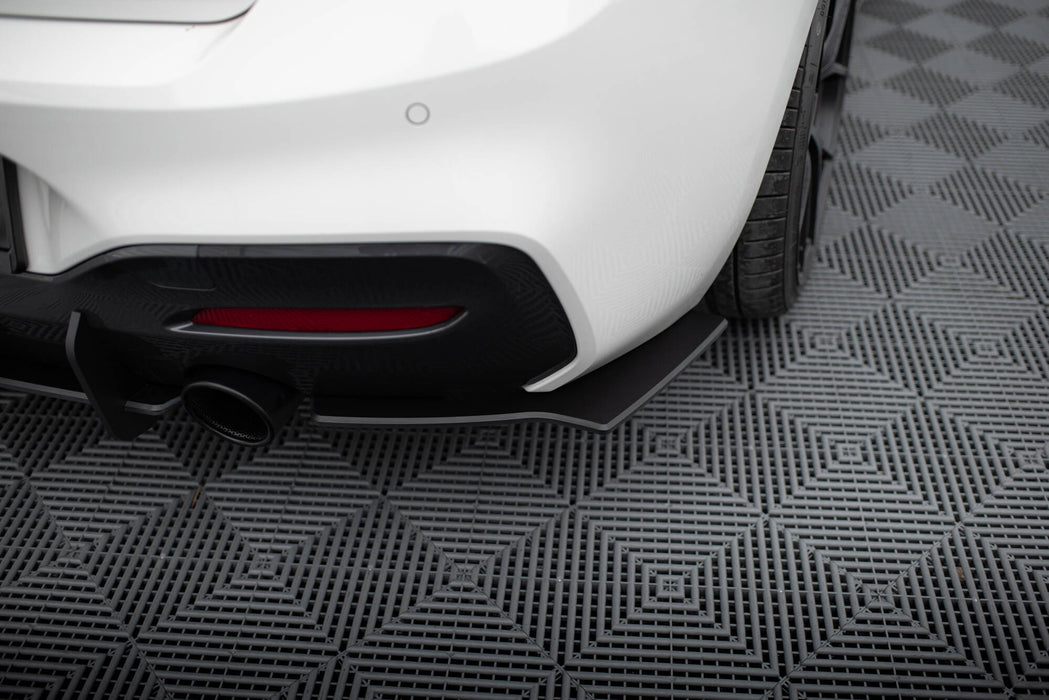 Maxton Design Street Pro Rear Side Splitters V.2 for BMW 1 F20 M-Pack M140i
