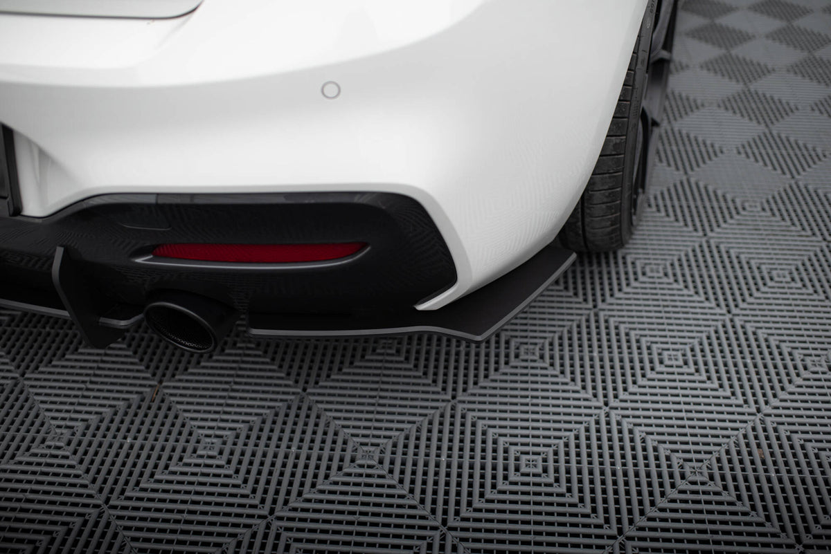 Buy Maxton Design Street Pro Rear Side Splitters V.2 for BMW 1 F20 M ...