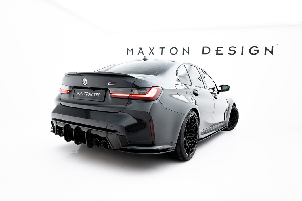 Maxton Design Street Pro Rear Side Splitters V.3 BMW M3 Sedan / Touring G80 / G81