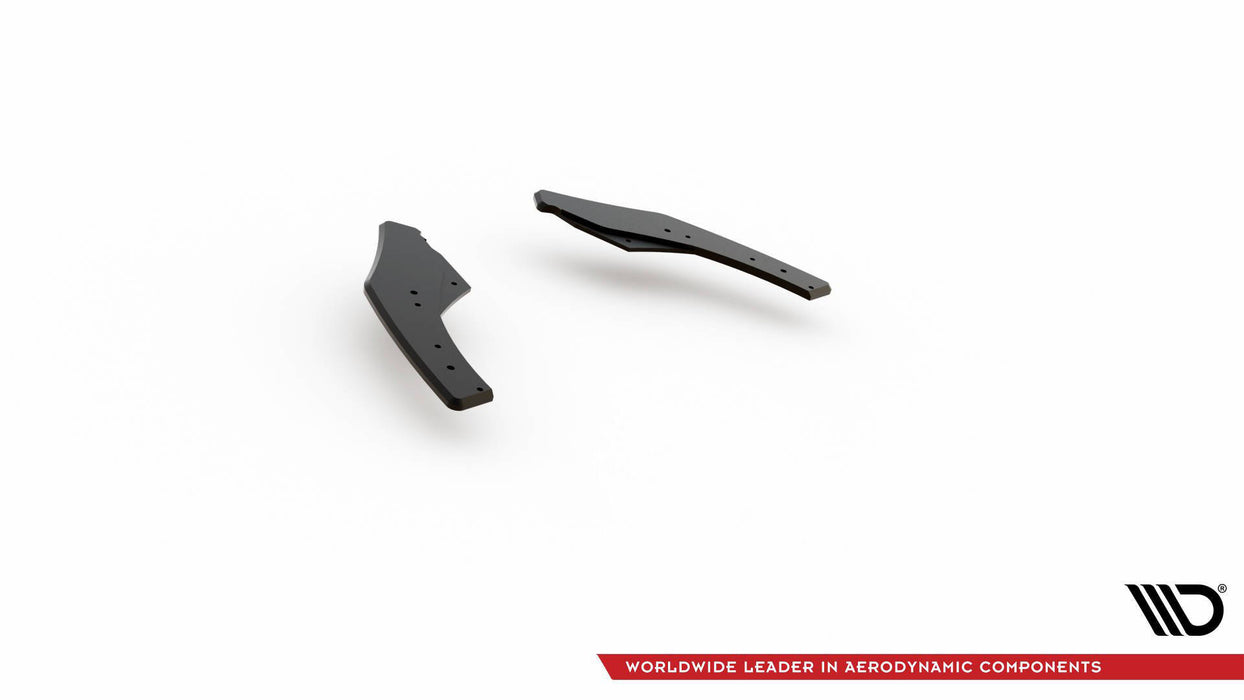 Maxton Design Street Pro Rear Side Splitters  Volkswagen Golf GTI Clubsport Mk8 Facelift