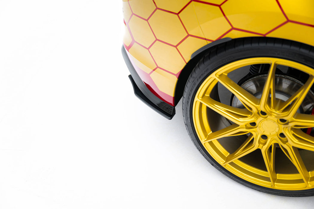 Maxton Design Street Pro Rear Side Splitters  Volkswagen Golf GTI Clubsport Mk8 Facelift