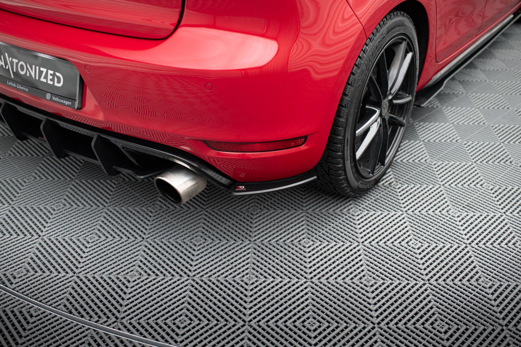 Maxton Design Street Pro Rear Side Splitters Volkswagen Golf GTI Mk6