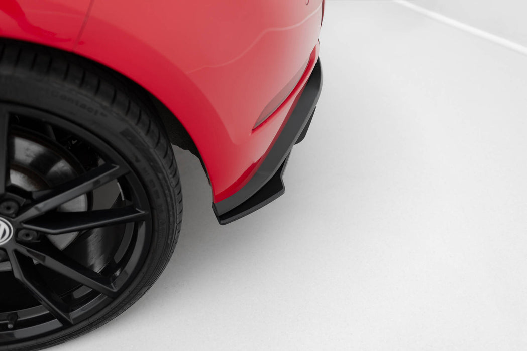 Maxton Design Street Pro Rear Side Splitters Volkswagen Golf R Mk7 Facelift