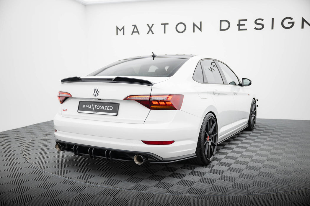 Maxton Design Street Pro Rear Side Splitters  Volkswagen Jetta GLI Mk7