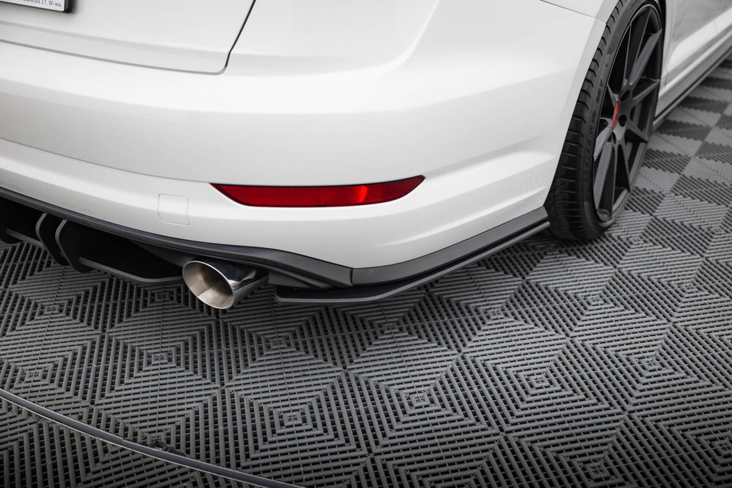 Maxton Design Street Pro Rear Side Splitters  Volkswagen Jetta GLI Mk7