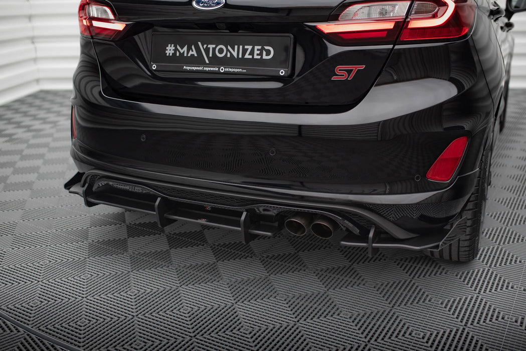 Maxton Design Street Pro Rear Valance + Flaps Ford Fiesta Mk8 ST