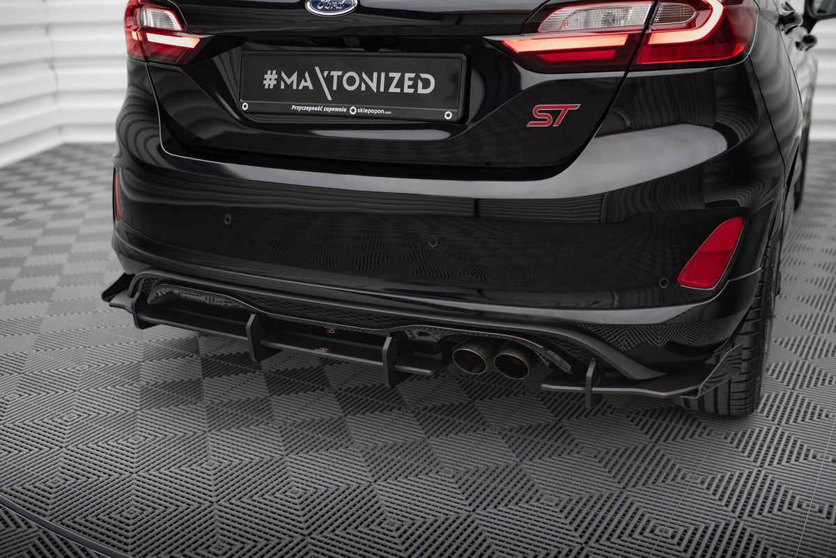 Buy Maxton Design Street Pro Rear Valance + Flaps Ford Fiesta Mk8 ST ...
