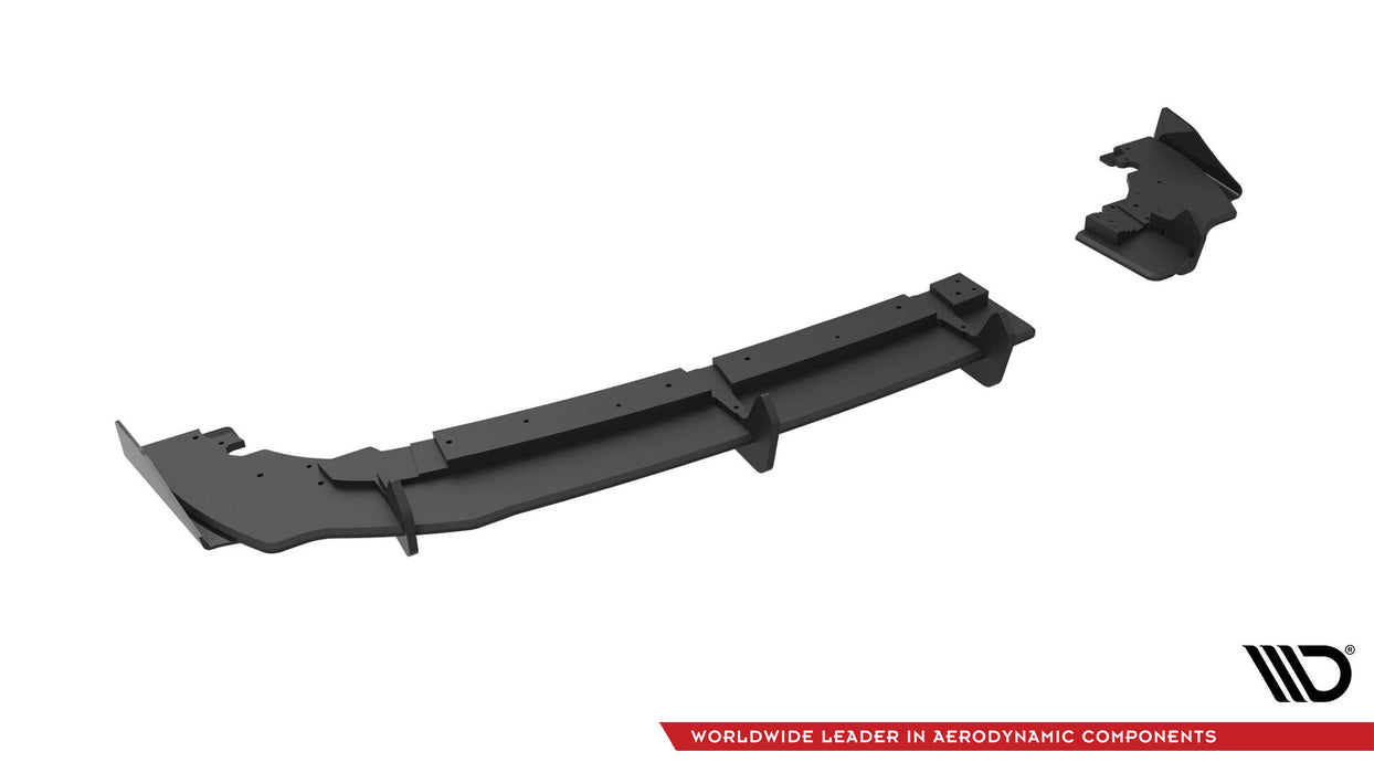 Maxton Design Street Pro Rear Valance + Flaps Ford Fiesta Mk8 ST