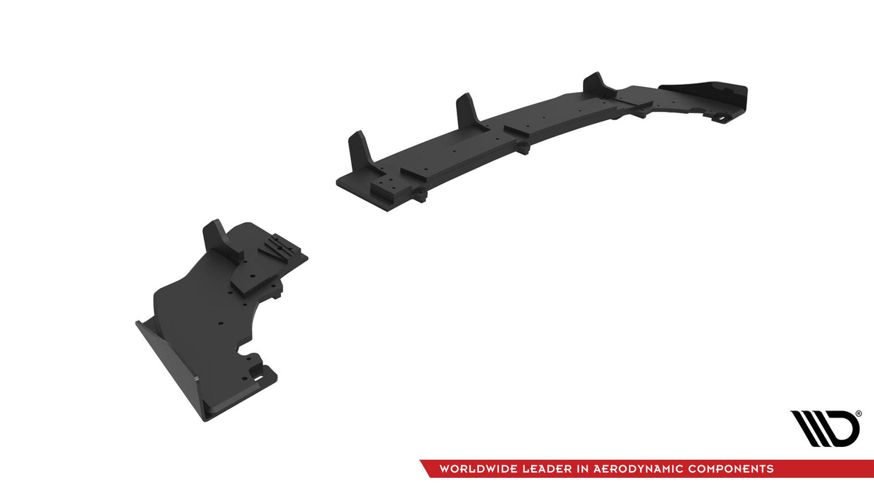 Maxton Design Street Pro Rear Valance + Flaps Ford Fiesta Mk8 ST