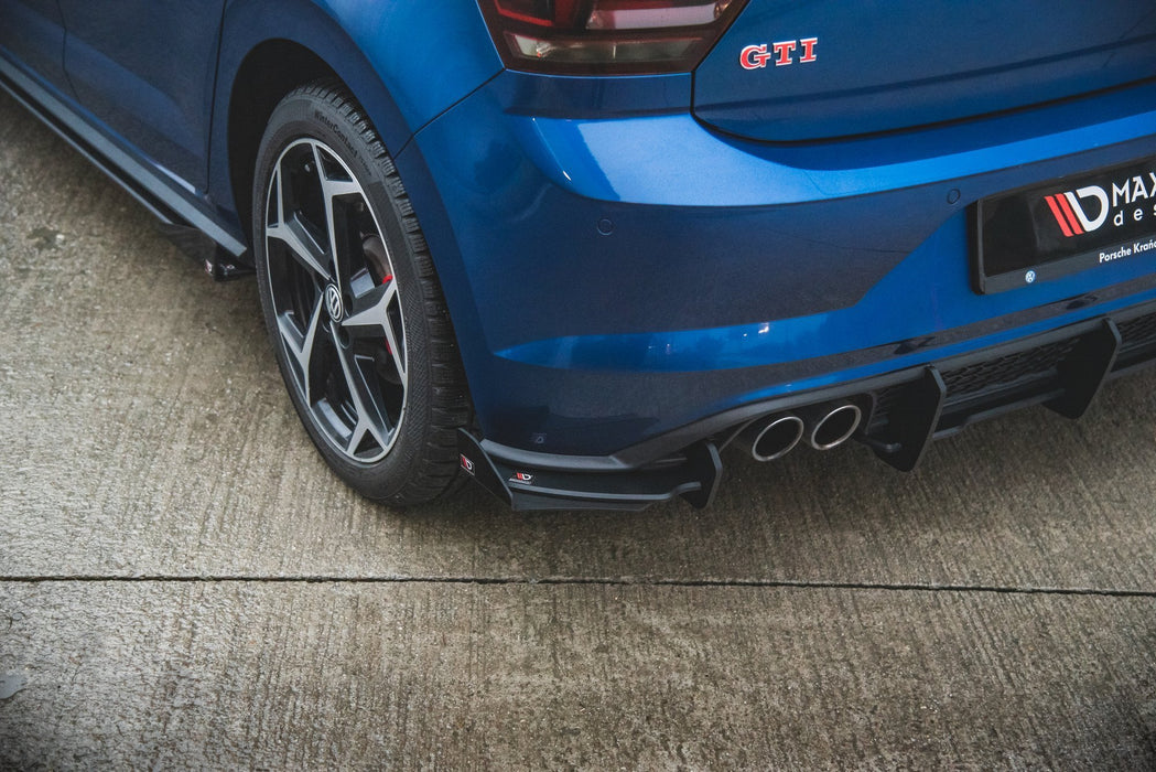 Maxton Design Street Pro Rear Valance + Flaps Volkswagen Polo GTI Mk6
