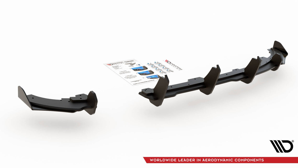 Maxton Design Street Pro Rear Valance + Flaps Volkswagen Polo GTI Mk6