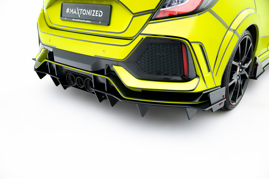 Maxton Design Street Pro Rear Valance Honda Civic X Type R