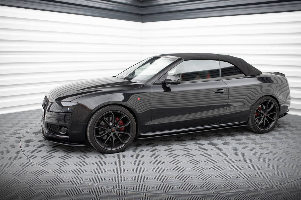 Maxton Design Street Pro Side Skirts Diffusers Audi A5 / A5 S-Line / S5 Coupe / Cabrio 8T / 8T Facelift
