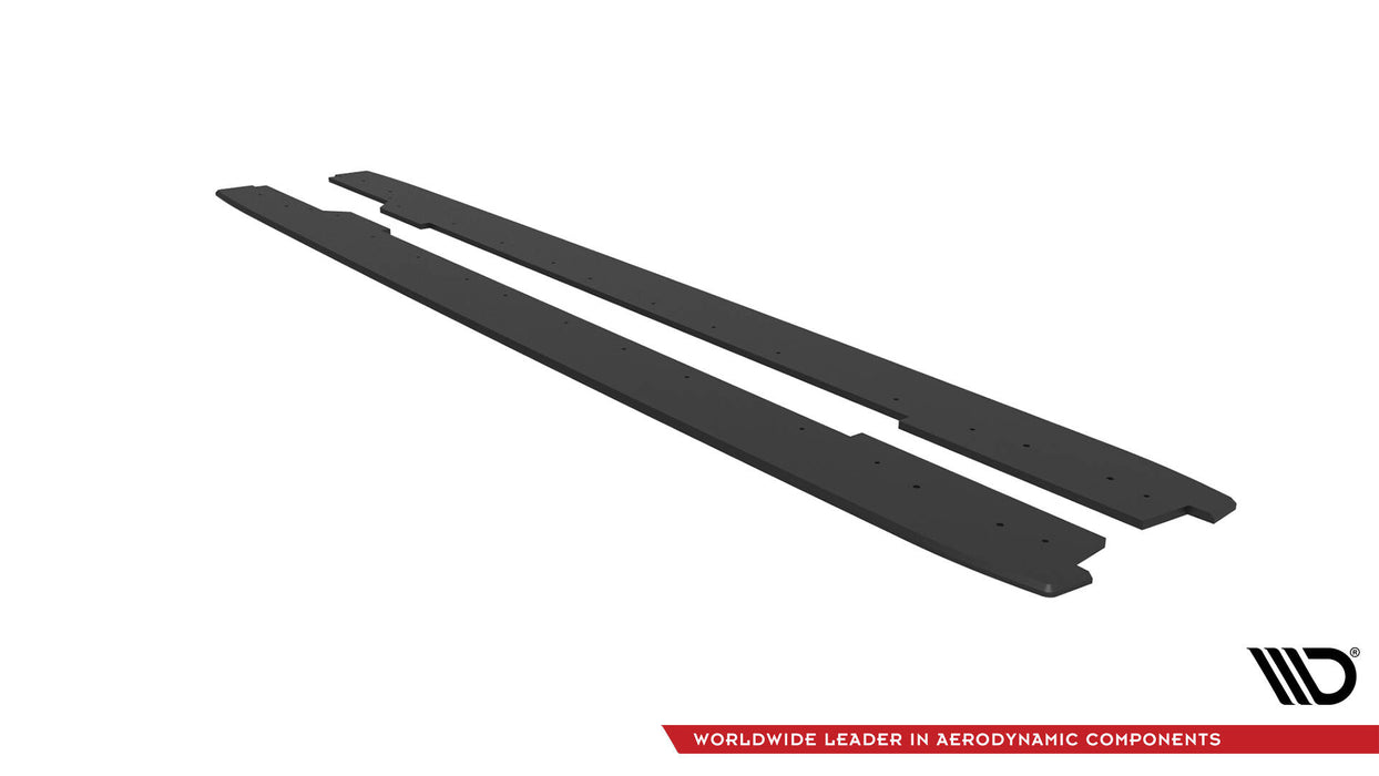 Maxton Design Street Pro Side Skirts Diffusers Audi A5 / A5 S-Line / S5 Coupe / Cabrio 8T / 8T Facelift