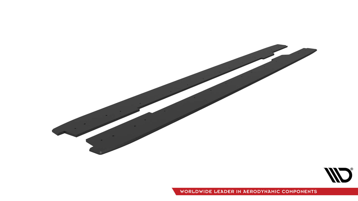 Maxton Design Street Pro Side Skirts Diffusers Audi A5 / A5 S-Line / S5 Coupe / Cabrio 8T / 8T Facelift