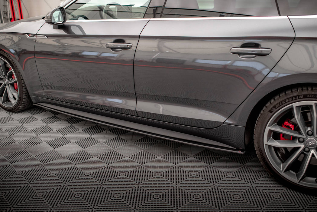Maxton Design Street Pro Side Skirts Diffusers Audi A5 S-Line / S5 Sportback F5