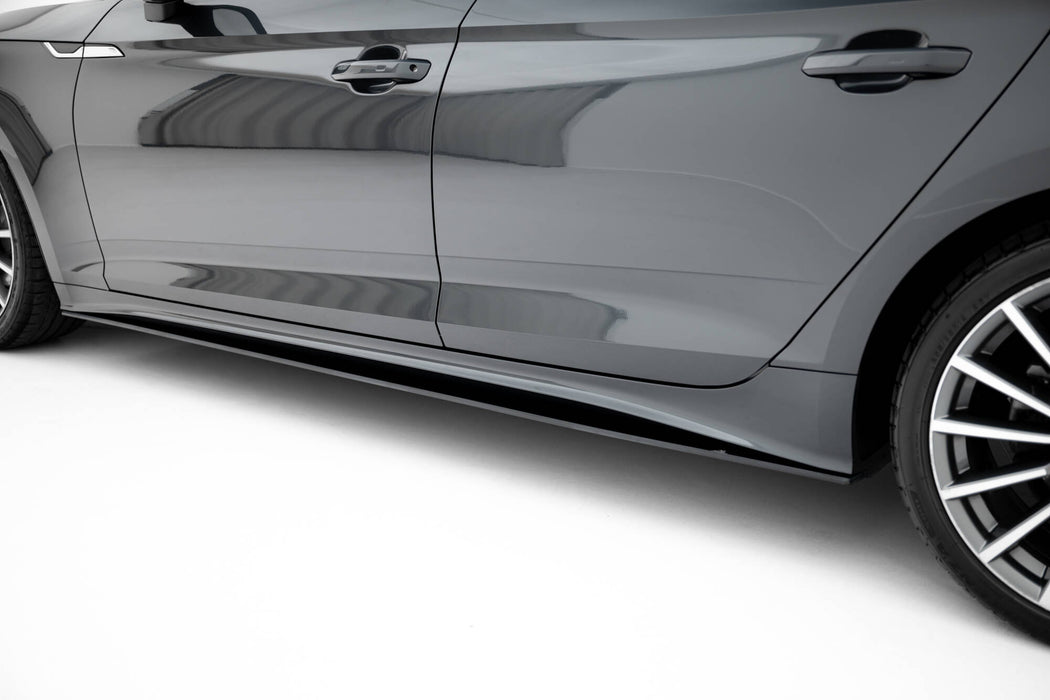 Maxton Design Street Pro Side Skirts Diffusers Audi A5 Sportback F5 Facelift