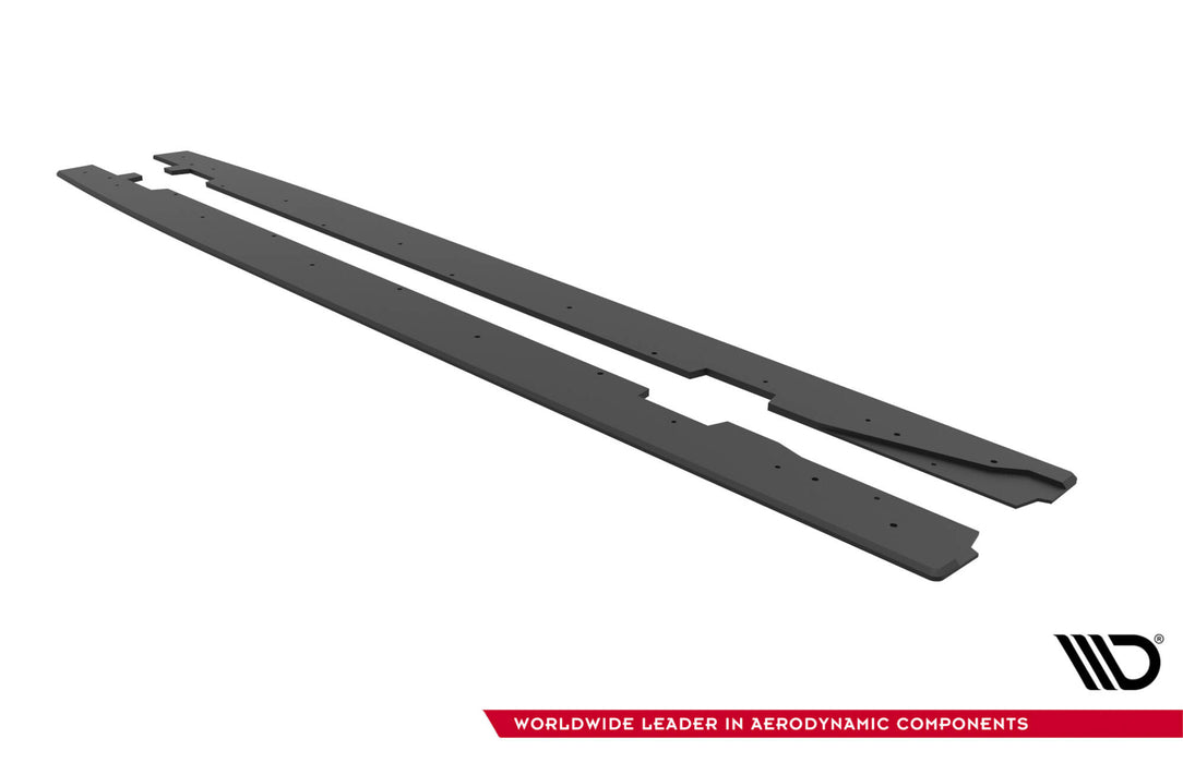 Maxton Design Street Pro Side Skirts Diffusers Audi A5 Sportback F5 Facelift
