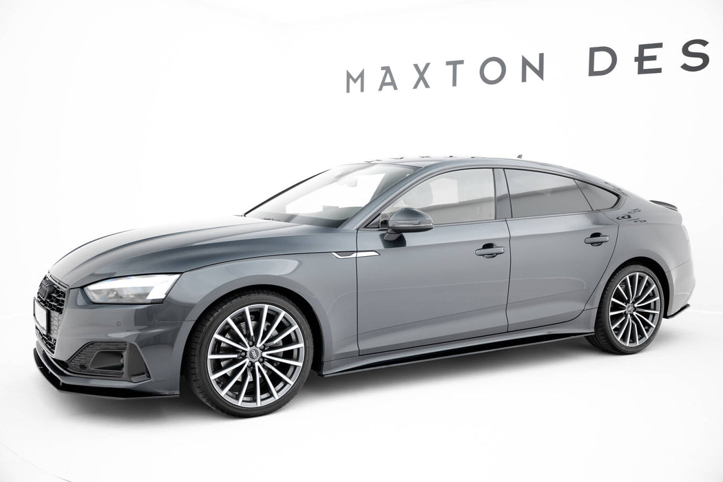 Maxton Design Street Pro Side Skirts Diffusers Audi A5 Sportback F5 Facelift