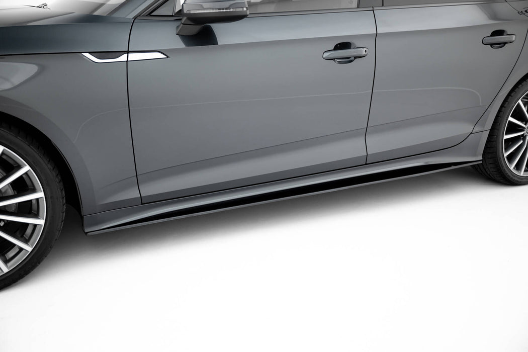 Maxton Design Street Pro Side Skirts Diffusers Audi A5 Sportback F5 Facelift