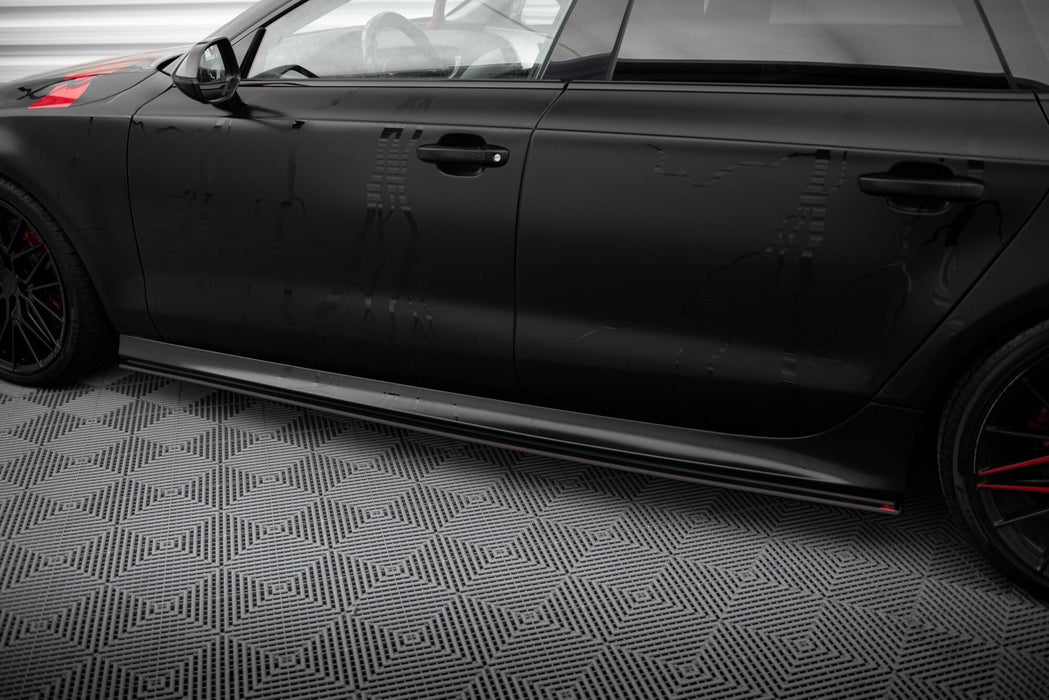 Maxton Design Street Pro Side Skirts Diffusers Audi A7 RS7 Look C7