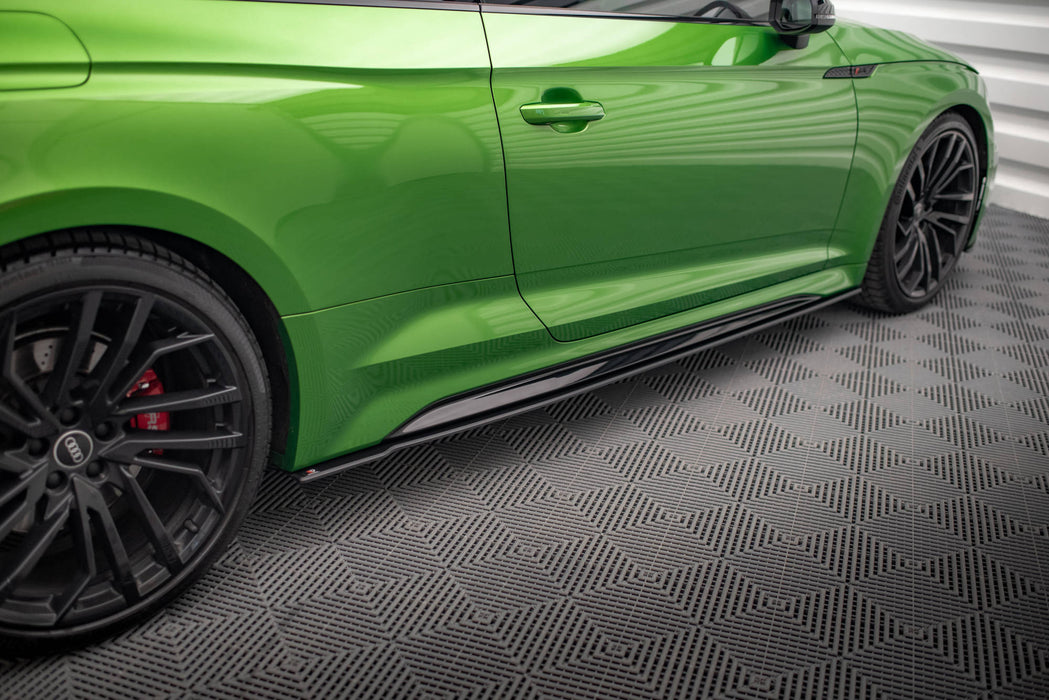 Maxton Design Street Pro Side Skirts Diffusers Audi RS5 Coupe F5 Facelift