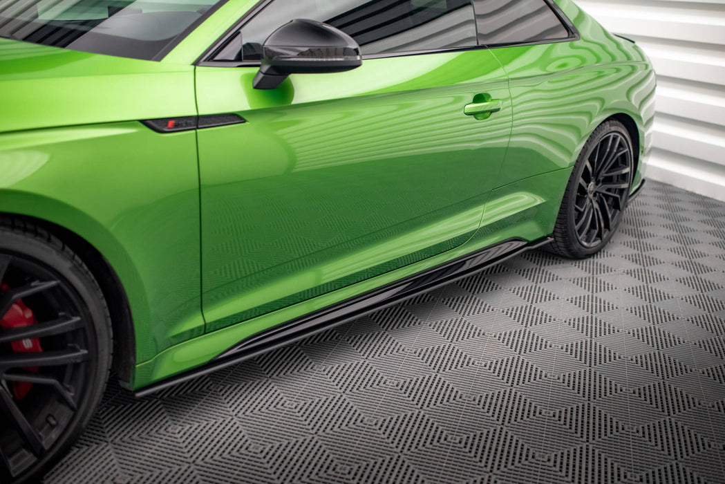 Maxton Design Street Pro Side Skirts Diffusers Audi RS5 Coupe F5 Facelift