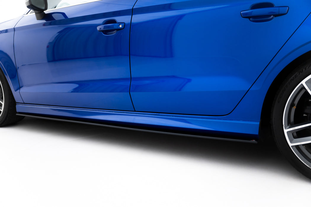 Maxton Design Street Pro Side Skirts Diffusers Audi S3 / A3 S-Line Sedan 8V